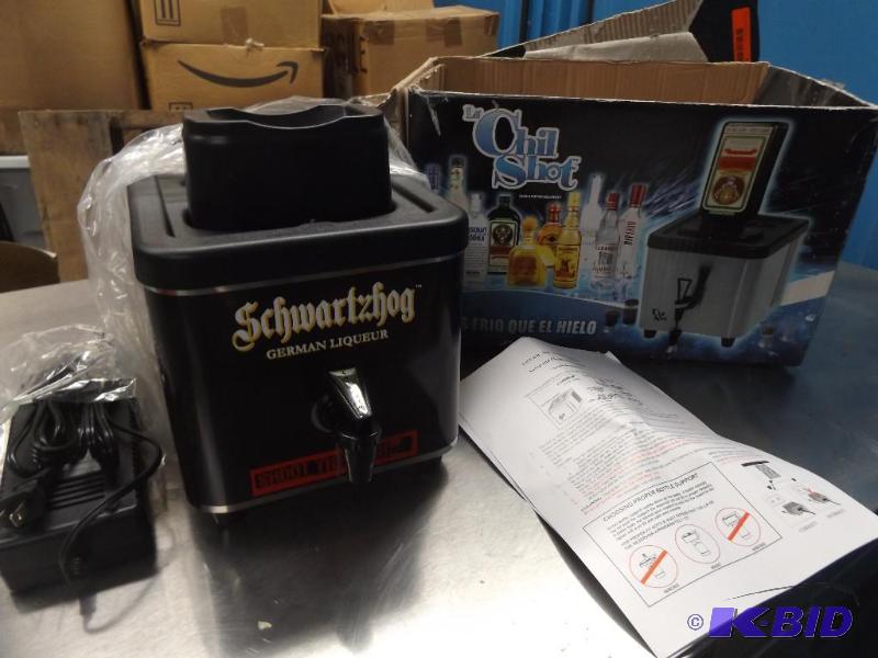 lot 87 image: Schwartzhog German Liqueur shot chiller...