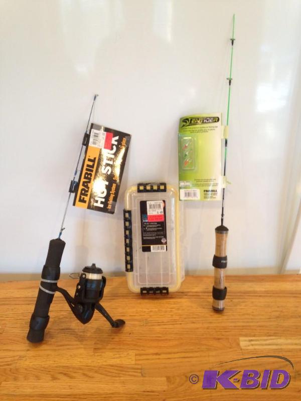 Lot of Ice Fishing Gear
