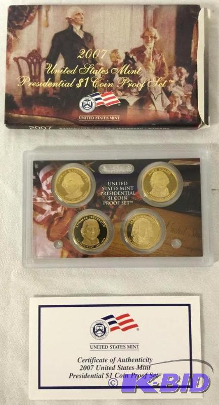 2007 presidential proof set