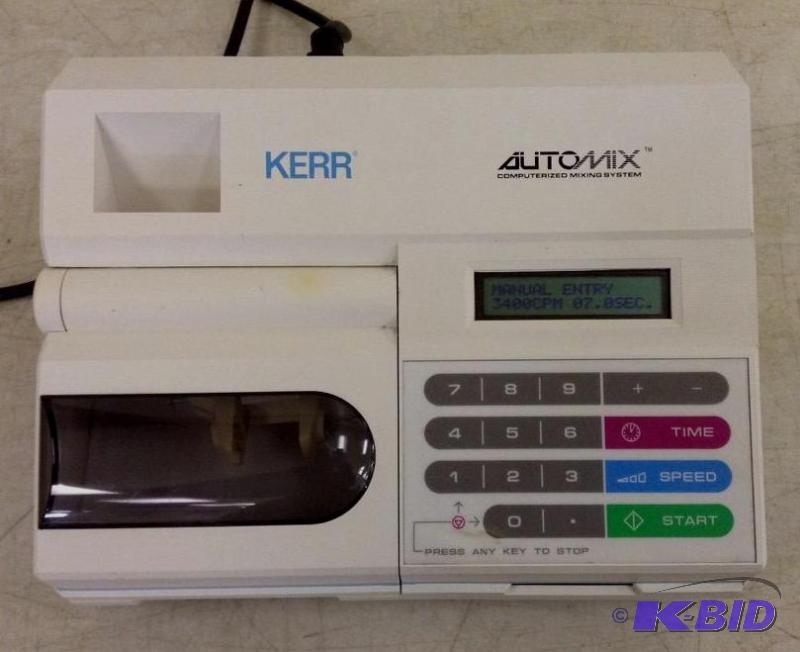 lot 15 image: Kerr Automix Computerized Amalgamator Mixing System
