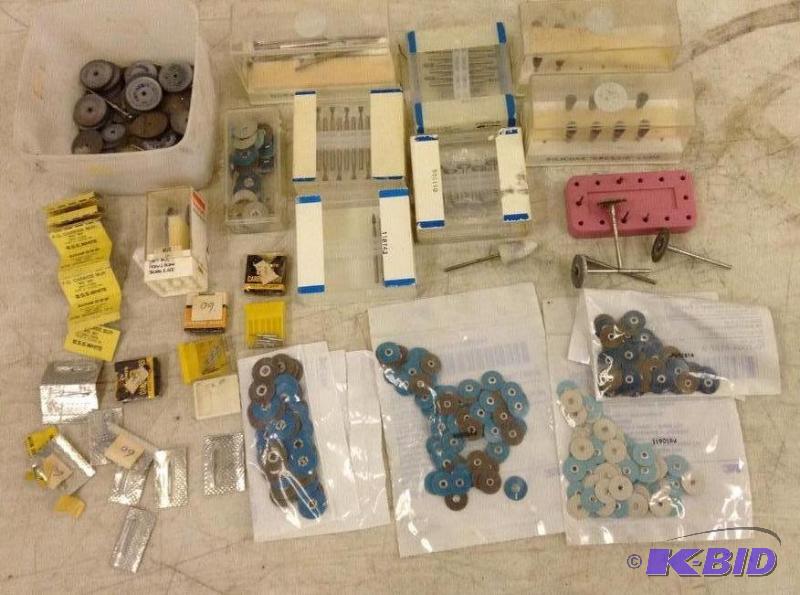 lot 37 image: Lot of precision Dremel type attachments