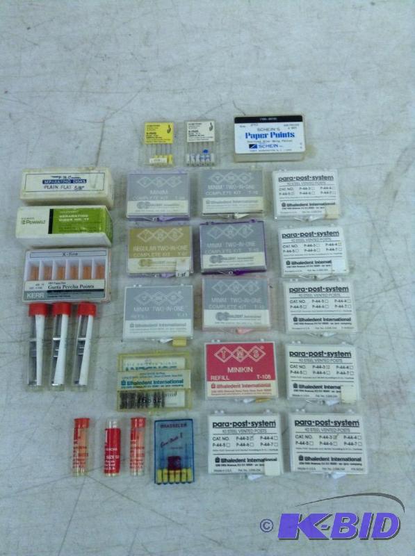 lot 42 image: Lot of Thread Mate System and Para Post System threading screws and posts