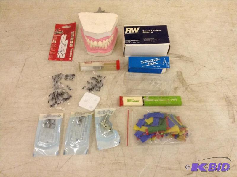 lot 51 image: Lot of Misc Dental Impliments