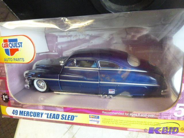 lot 112 image: Car Quest 49 Mercury &quotLead Sled" Co...