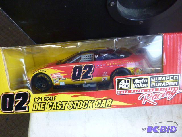lot 114 image: #02 Racing Champions Die Cast Stock Car Colle...