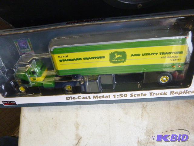 lot 117 image: John Deer Semi SpecCast&nbspCollector Truck ...