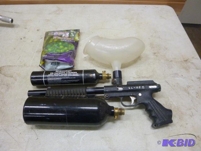 lot 155 image: Brass Eagle SL-68 II Paint Ball Gun...