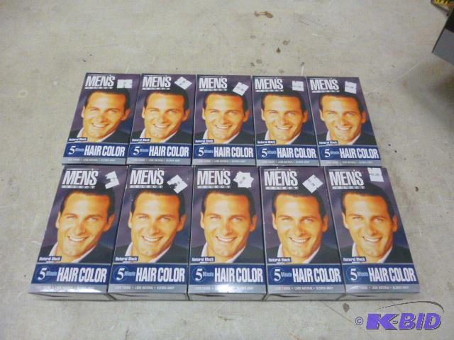 lot 169 image: Ten Mens Select 5 Minute Hair Color Natural ...