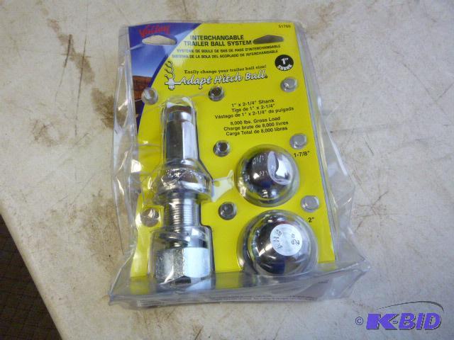 lot 17 image: Valley Interchangeable Trailer Ball System 1 ...
