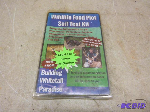 lot 186 image: Wildlife Food Plot Soil Test Kit...