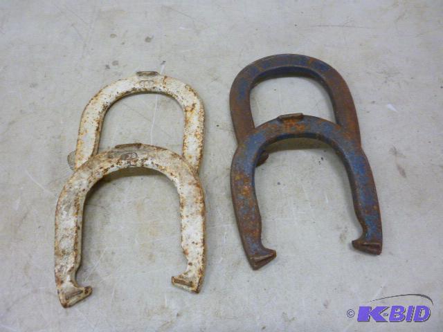 lot 196 image: Four Horse Shoes...