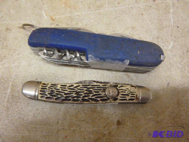 lot 206 image: Two Pocket Knives...