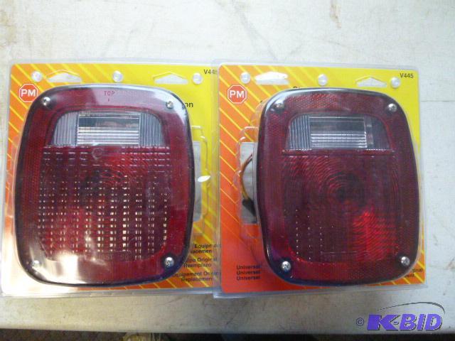 lot 32 image: Two PM Stop, Tail and Turn Lights Universal V...