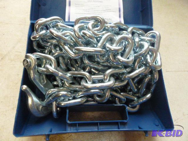lot 41 image: Peerless Heavy Duty Tow Chain 38" X 14...