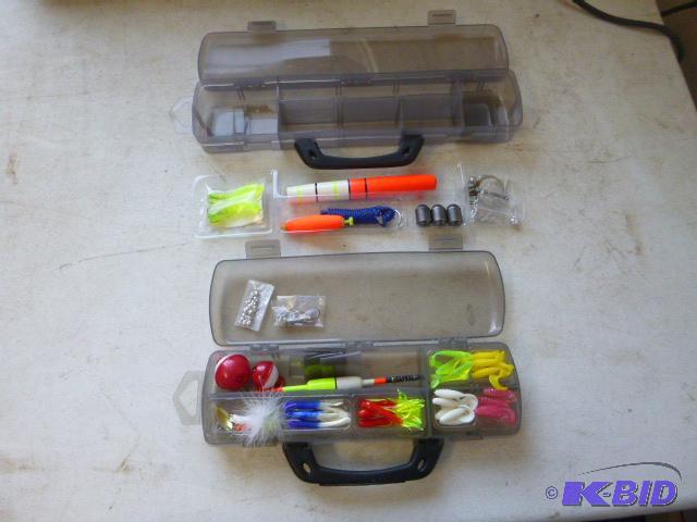 lot 98 image: Two Tackle Boxes with Tackle...
