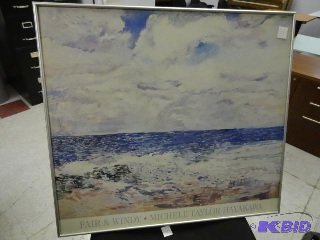 lot 112 image: 27 X 24 Picture Frame...