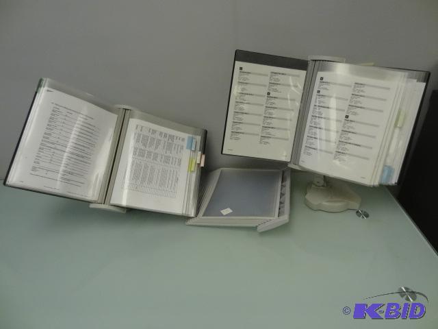 lot 222 image: Desk Top Flip Folders. Qty 2 Units...