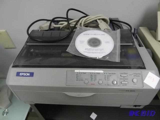 lot 223 image: Epson FX-890 Printer with Start up Disk...