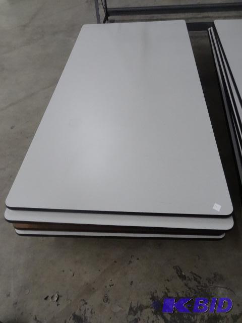 lot 231 image: 6 Laminate Table Tops 42 X 84...