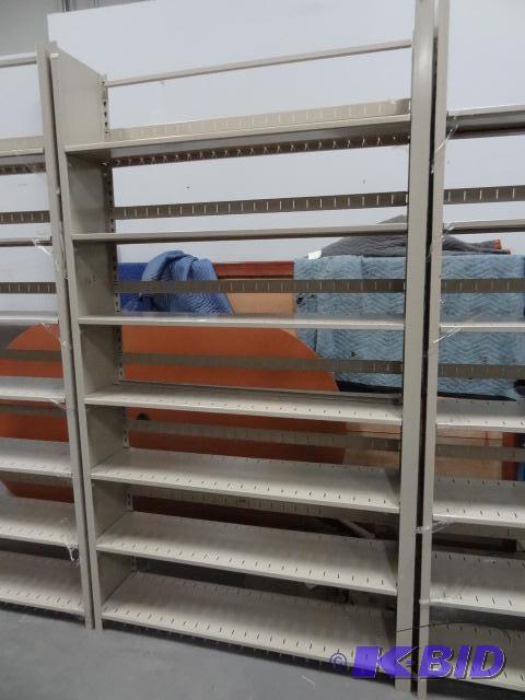 lot 250 image: Metal Book Shelf 37 X 12 X 88...