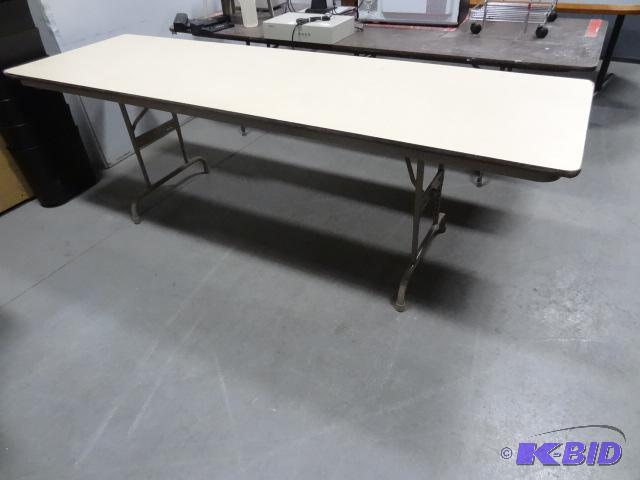 lot 267 image: 96 X 30 Folding Table...