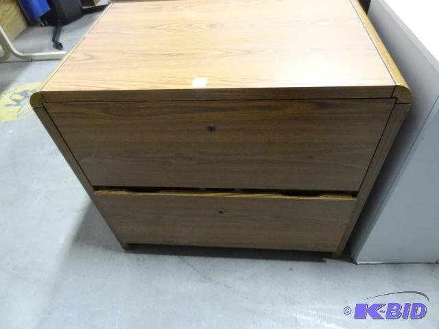 lot 279 image: 33" Laminet 2 Drawer Lateral File...
