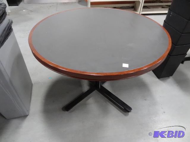 lot 291 image: 42" Round Table...