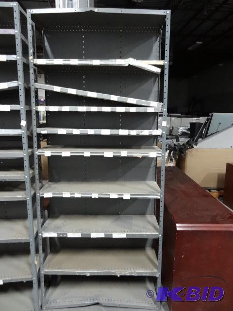 lot 300 image: Metal Shelving Unit 36 X 12 X 84...