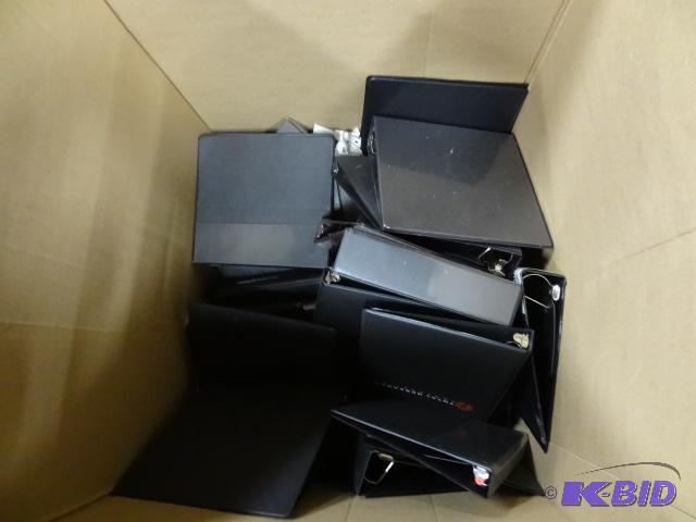 lot 306 image: Lots of Misc 3 Ring Binders...