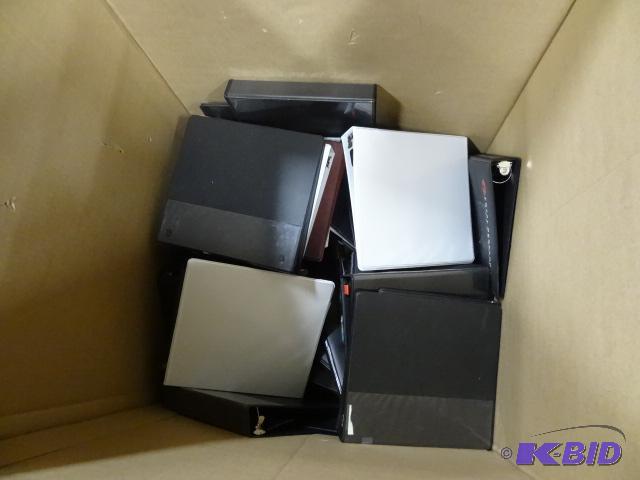 lot 307 image: Lots of Misc 3 Ring Binders...