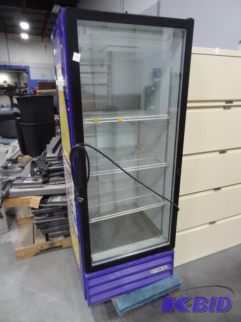 lot 309 image: Beverage Air Glass Door Retail Fridge, Model ...