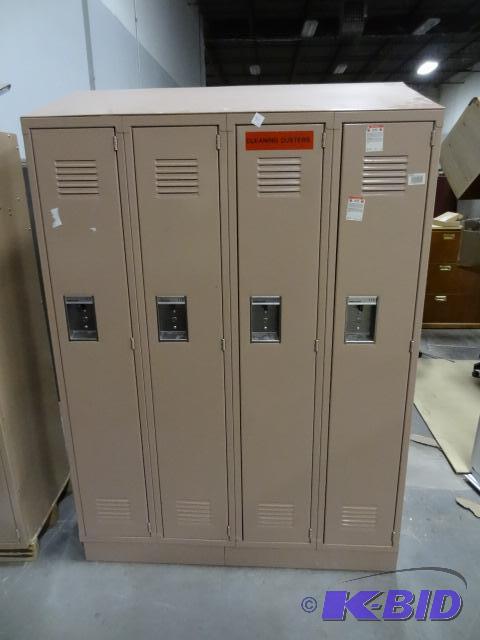 lot 312 image: 4 Bank Locker Unit 48 X 18 X 70...