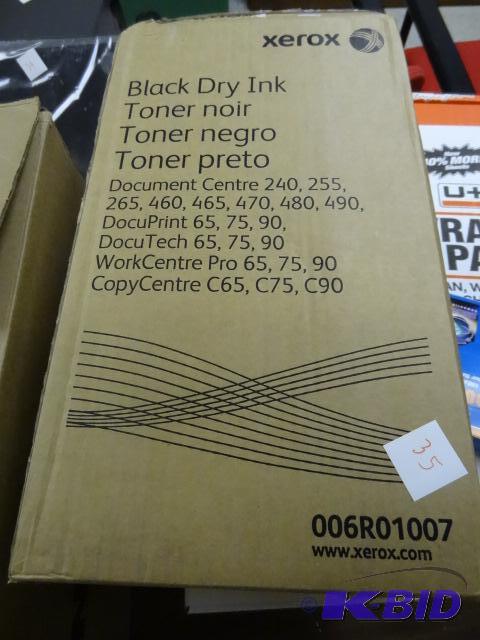 lot 35 image: Xerox BLack Dry Ink. 006 R01007. See Pic for ...