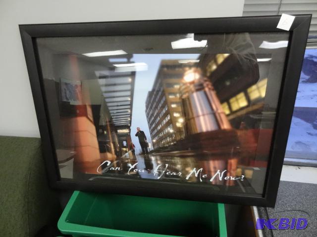 lot 6 image: 29 X 21 Picture Frame...
