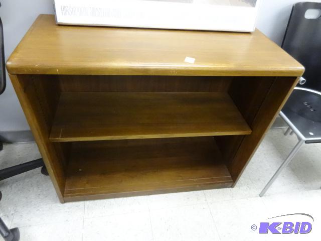 lot 87 image: Wood Book Shelf 36 X 15 X 29...