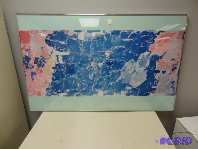 lot 95 image: 48 X 30 Picture Frame...