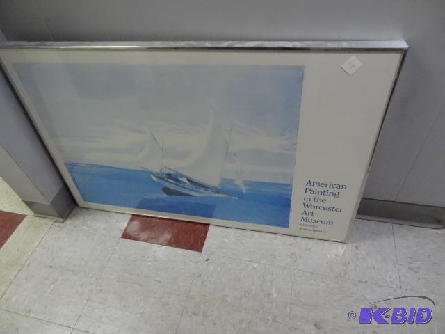 lot 99 image: 39 X 25 Picture Frame...