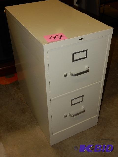 HON, 2 drawer File Cabinet, letter size