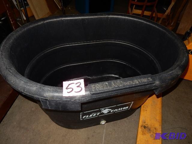 Heavy Fibre Glass Tub