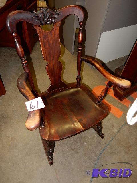 Solid Wood Very old Rocker