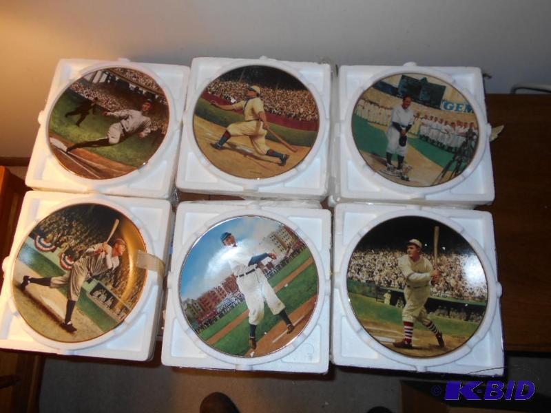 lot 107 image: Set of 6 Bradford Exchange plates. New in box...