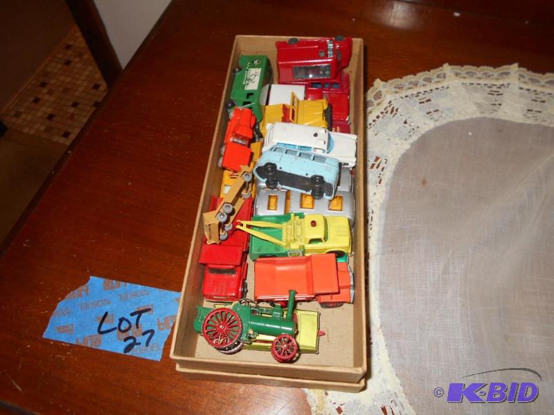 lot 140 image: Miscellaneous metal Matchbox cars...
