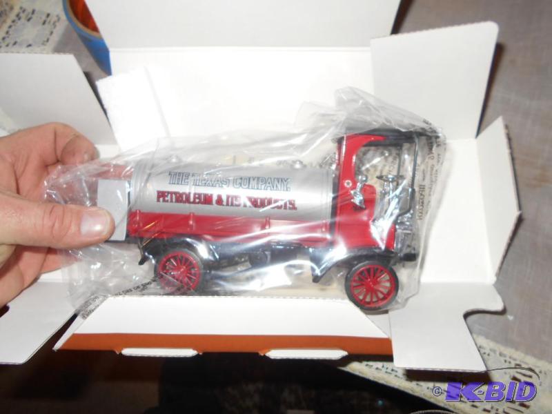 lot 147 image: 1910 Texaco Tanker. Metal. New in box...