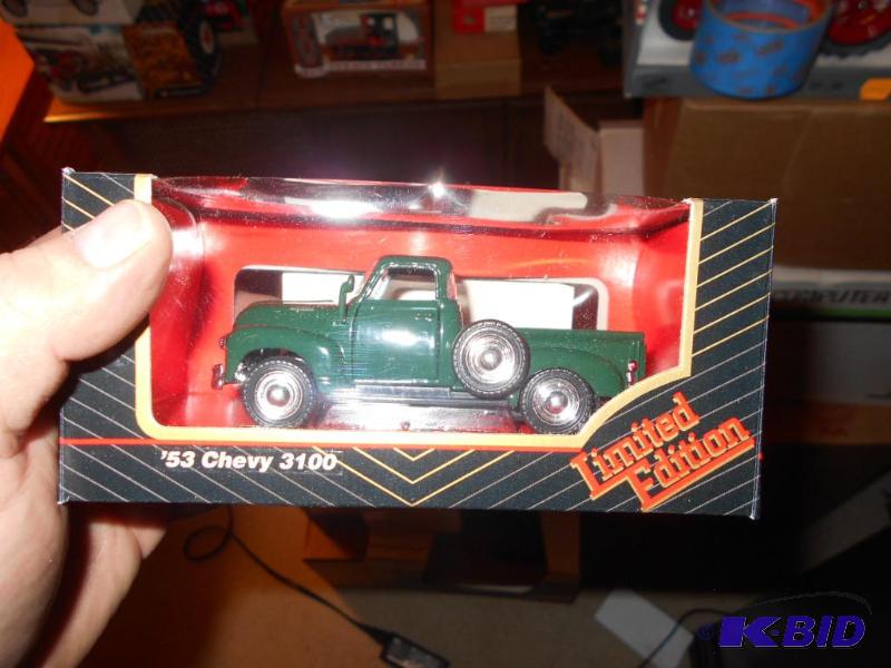 lot 157 image: 1953 Chevrolet 3100. Metal. New in box...