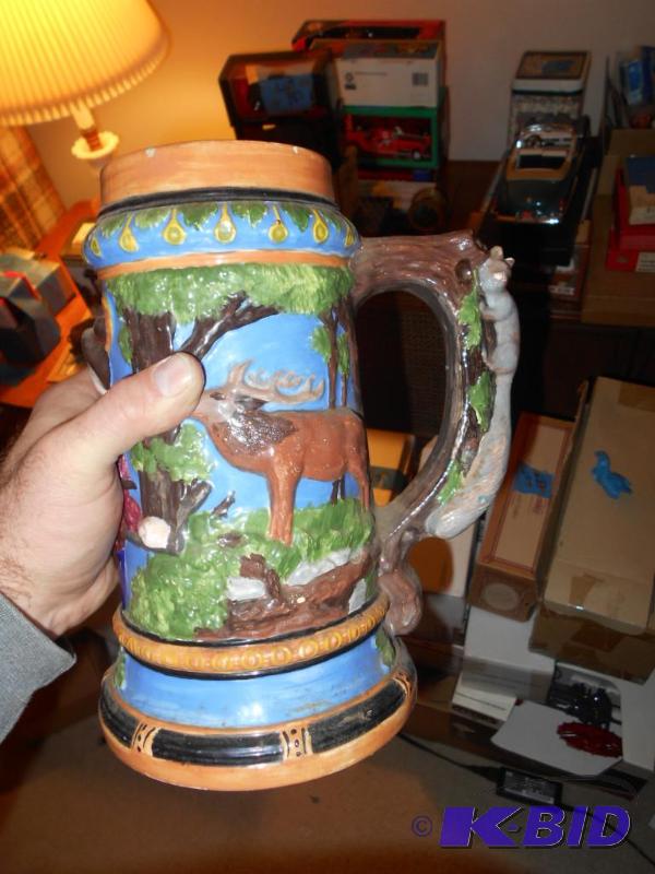 lot 166 image: Beer Stein...