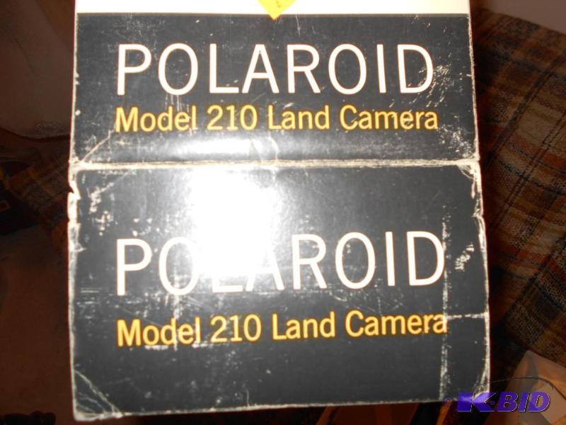 lot 171 image: Polaroid automatic 100 land camera. May not w...