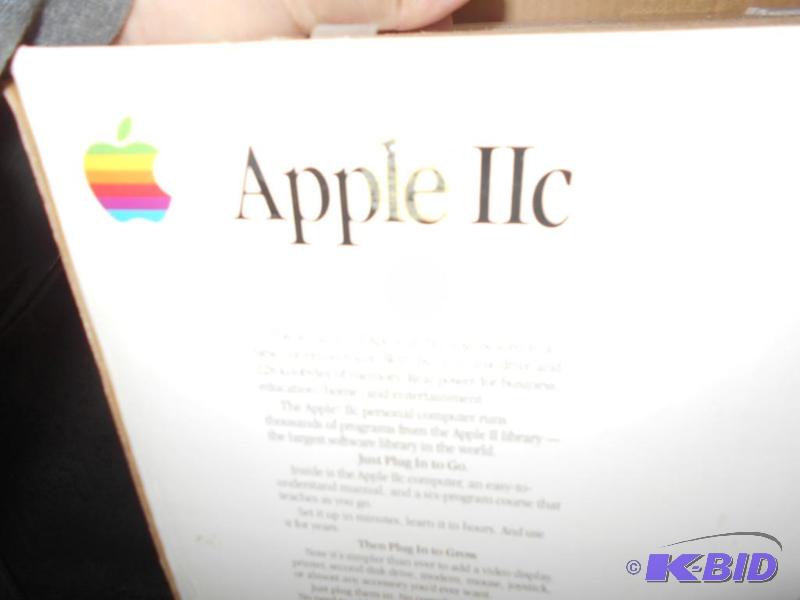 lot 192 image: Apple IIC computer in original boxes. Comes w...