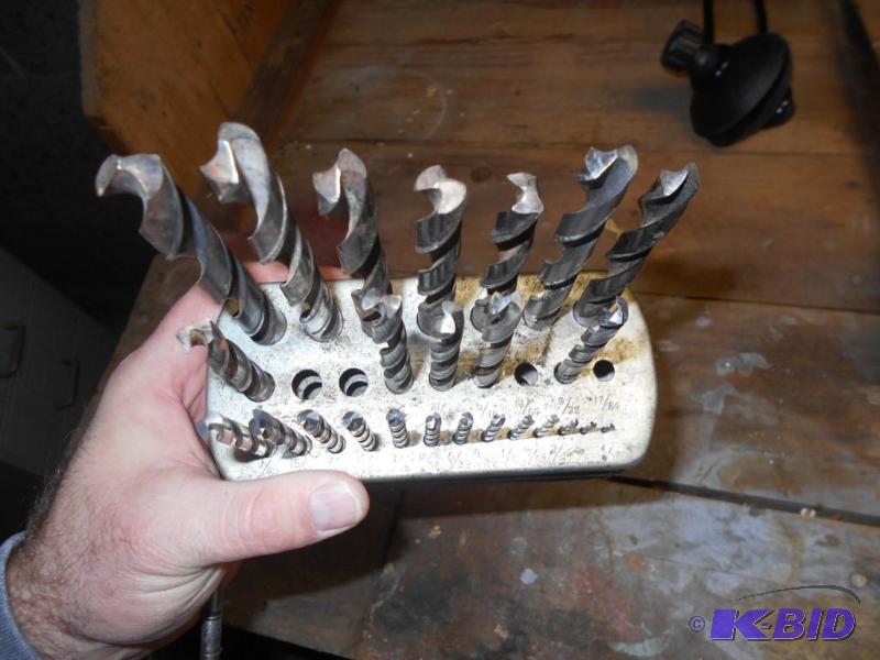 lot 197 image: Drill Index kit. Missing four bits....