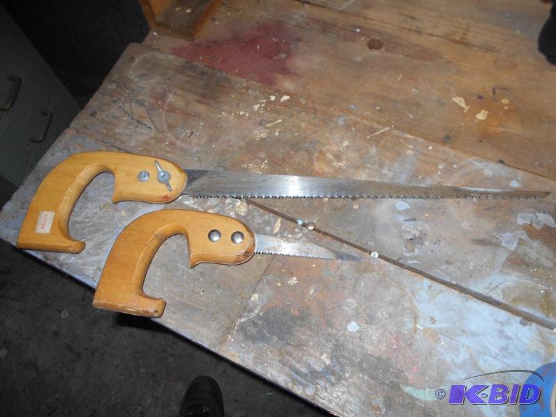 lot 200 image: two handsaws...