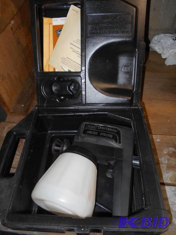 lot 215 image: Craftsman airless sprayer...